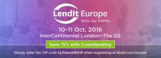 Lendit Europe 2016 : La conférence européenne du P2P Lending