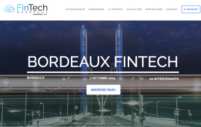 Bordeaux Fintech a lieu le 7 octobre 2015 à Darwin