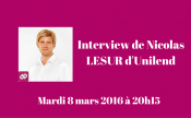 Interview de Nicolas LESUR d'Unilend - Mardi 8 mars 2016