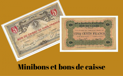 minibons et bons de caisse