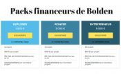 Packs financeurs Bolden : investissement automatique