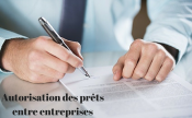 Les prêts inter-entreprises sont autorisés sous conditions