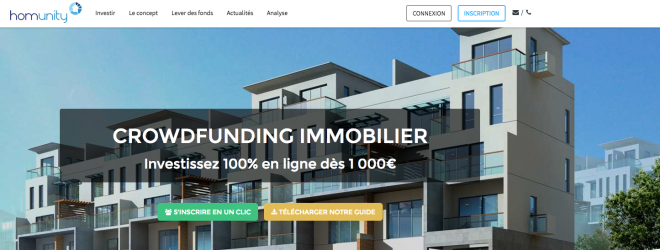 homunity : Plateforme de crowdfunding immobilier