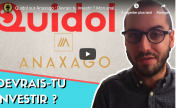 levée de fonds de Quidol sur Anaxago