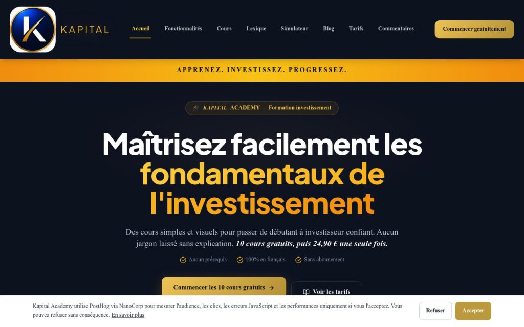 Kapital Academy bourse