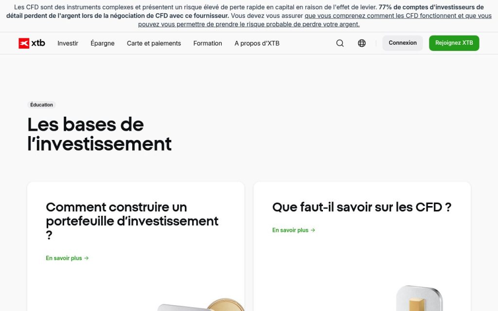 XTB bourse
